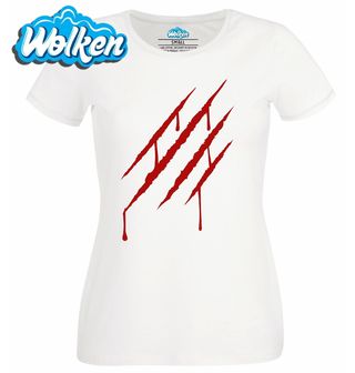 Dámské tričko Krvavý Škrábanec Blood Scratch.jpg