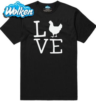 Pánské tričko Slepičí Láska Chicken Love.jpg