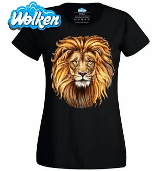 Dámské tričko Lev Aslan Mighty Lion.jpg
