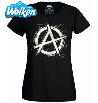 Dámské tričko Symbol Anarchie Anarchy Symbol.jpg