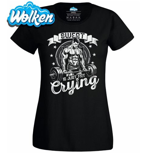 Obrázek produktu Dámské tričko Pot je jen tuk, který pláče Sweat Is Just Fat Crying