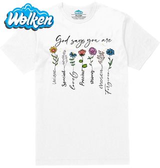 Pánské tričko  Bůh říká, že jsi... God Says You Are.jpg
