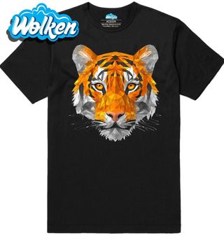 Pánské tričko Pohled Tygra Polygon Tiger.jpg
