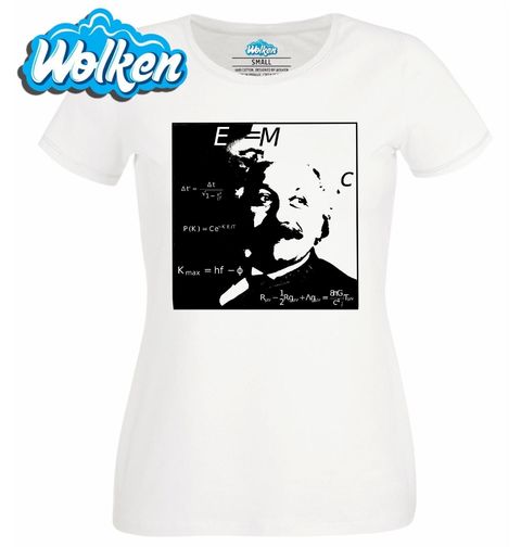 Obrázek produktu Dámské tričko Rovnice Génia Albert Einstein