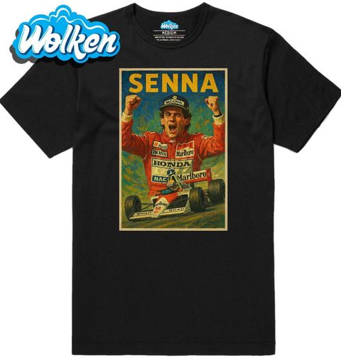 Obrázek produktu Pánské tričko Vítězství Ayrtona Senny
