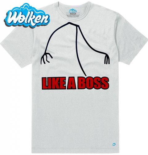Obrázek produktu Pánské tričko Meme Like a Boss
