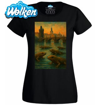 Dámské tričko Vynoření mloků Válka s mloky.jpg