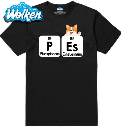 Obrázek produktu Pánské tričko Chemické prvky Pes