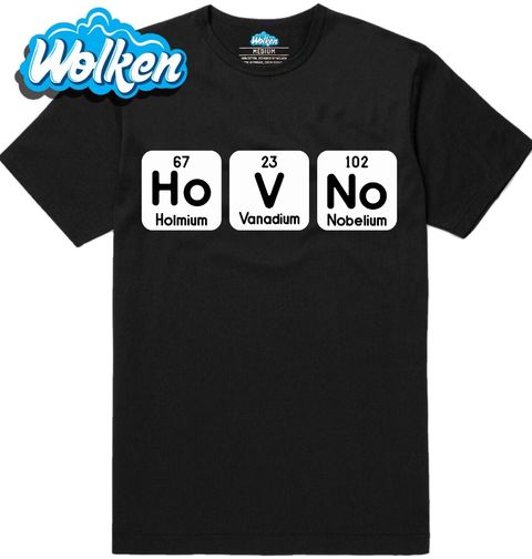 Obrázek produktu Pánské tričko Chemické prvky Hovno