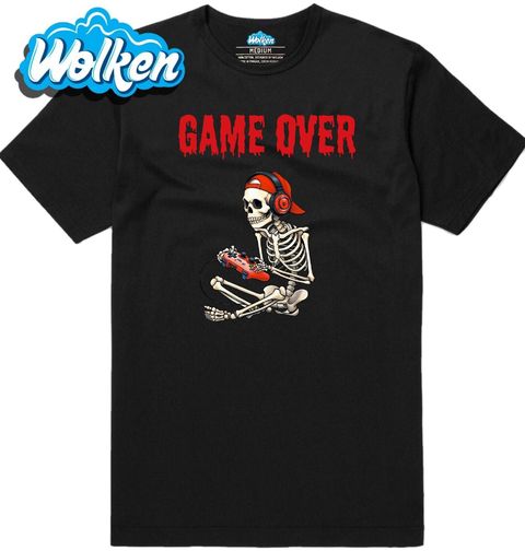 Obrázek produktu Pánské tričko Kostlivec Gamer navěky