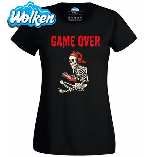 Obrázek produktu Dámské tričko Kostlivec Gamer navěky