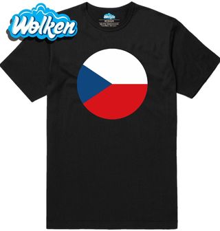 Pánské tričko Kulatá Vlajka Česka.jpg