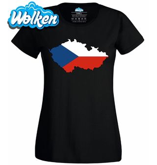 Dámské tričko Vlajka v Mapě Česka.jpg