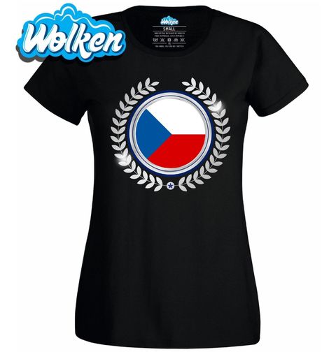 Obrázek produktu Dámské tričko Symbol vítězství Emblém Česka