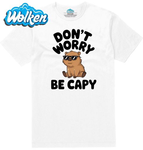 Obrázek produktu Pánské tričko Kapybara Be Capy Be Happy