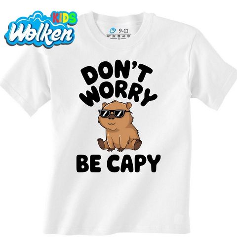 Obrázek produktu Dětské tričko Kapybara Be Capy Be Happy