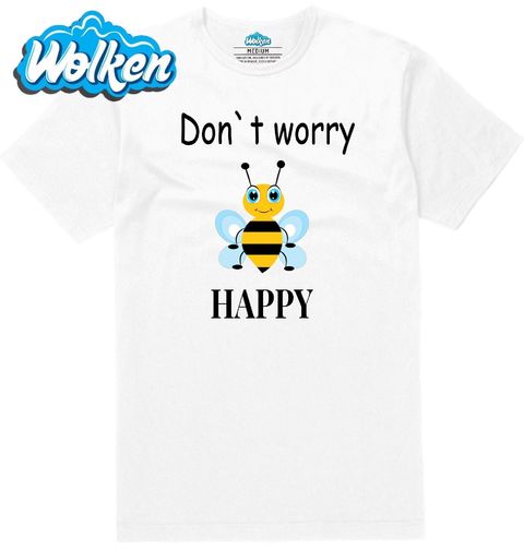 Obrázek produktu Pánské tričko Včelka Don’t Worry Bee Happy