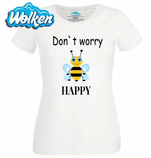 Obrázek produktu Dámské tričko Včelka Don’t Worry Bee Happy