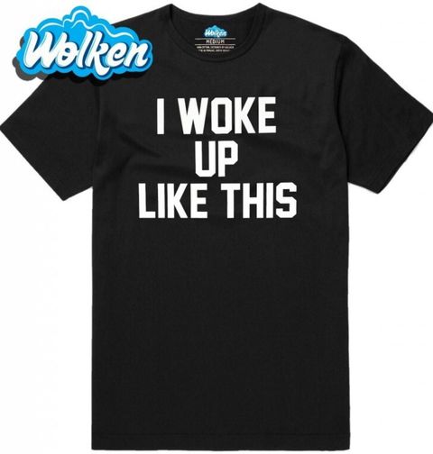 Obrázek produktu Pánské tričko "Takhle jsem se vzbudil"