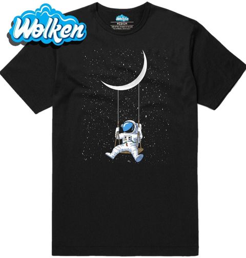 Obrázek produktu Pánské tričko Astronaut Houpačka v Galaxii