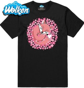 Pánské tričko Spící Liška Sakura.jpg