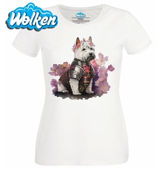 Dámské tričko  Japonský Pes Samuraj Westík.jpg