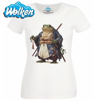 Dámské tričko  Žába Samuraj Bojovník z Japonska.jpg