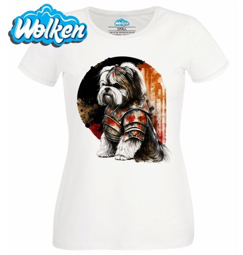 Obrázek produktu Dámské tričko Pes Samuraj Shih Tzu