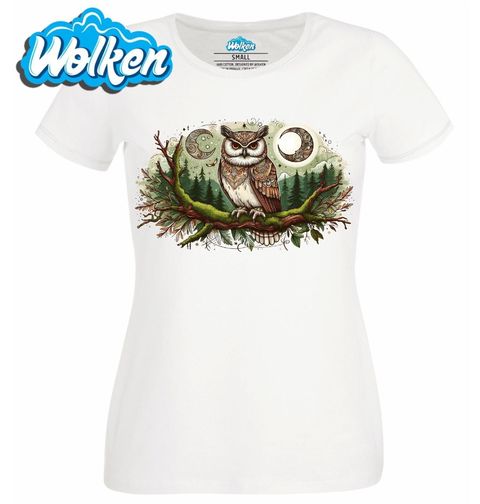 Obrázek produktu Dámské tričko Výr velký Boho