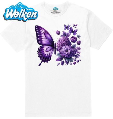 Obrázek produktu Pánské tričko Fialový Otakárek a Hortenzie