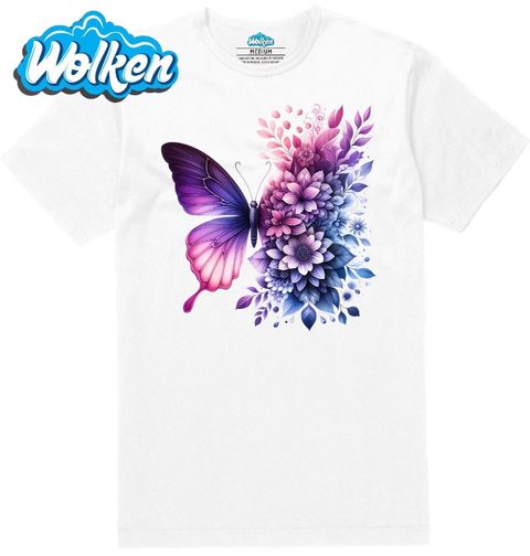 Obrázek produktu Pánské tričko Elegantní Otakárek a fialové květy
