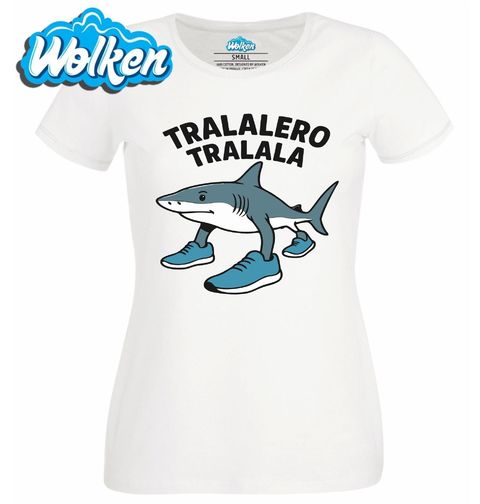 Obrázek produktu Dámské tričko Tralalero Tralala Žralok
