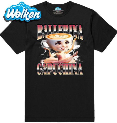 Obrázek produktu Pánské tričko Italský Brainrot Ballerina Capuchina