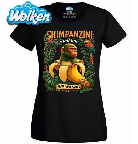 Obrázek produktu Dámské tričko Shimpanzini Bananini Wa Wa Wa!