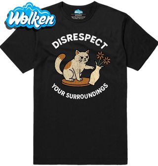 Pánské tričko Od Kočky Respekt Nečekej!.jpg