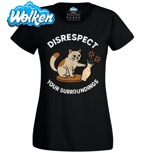 Obrázek produktu Dámské tričko Od Kočky Respekt Nečekej!