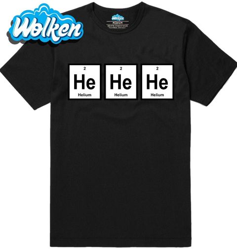 Obrázek produktu Pánské tričko Chemické prvky He He He