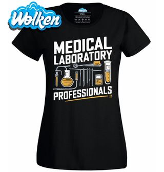 Dámské tričko Profesionál v laboratoři.jpg