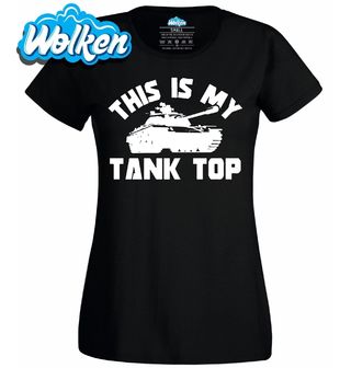 Dámské tričko This Is My Tank Top.jpg