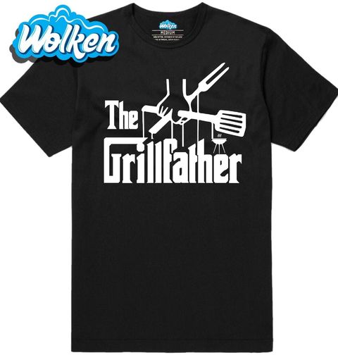 Obrázek produktu Pánské tričko The Grillfather Kmotr grilu