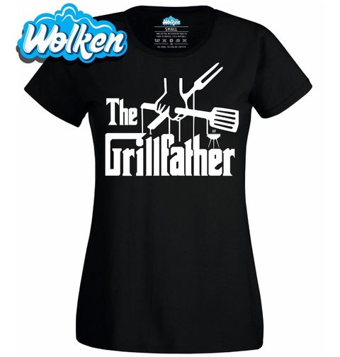 Obrázek produktu Dámské tričko The Grillfather Kmotr grilu