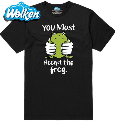 Obrázek produktu Pánské tričko Musíš přijmout žábu You must accept the frog