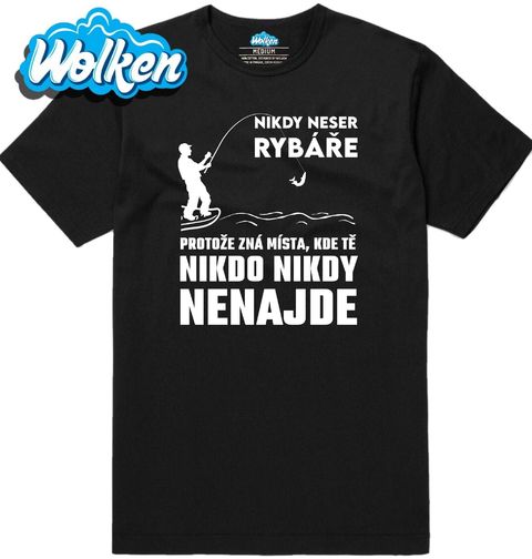 Obrázek produktu Pánské tričko Nikdy neser rybáře