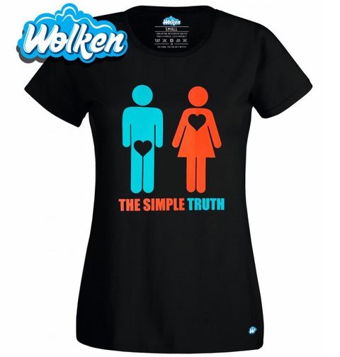 Obrázek produktu Dámské tričko Jednoduchá pravda