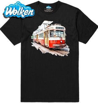 Pánské tričko Vintage tramvaj.jpg