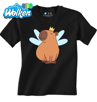 Dětské tričko Kapybara Víla princezna Fairybara.jpg