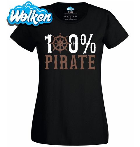 Obrázek produktu Dámské tričko 100% Pirát
