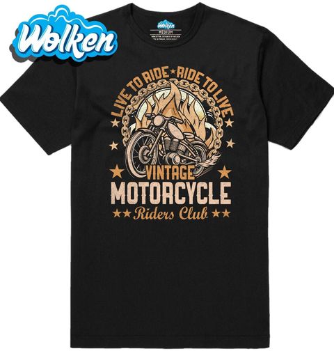 Obrázek produktu Pánské tričko Žij pro jízdu, jezdi pro život Live to Ride, Ride to Live