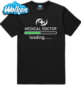 Pánské tričko Budoucí Doktor Načítání Loading.jpg