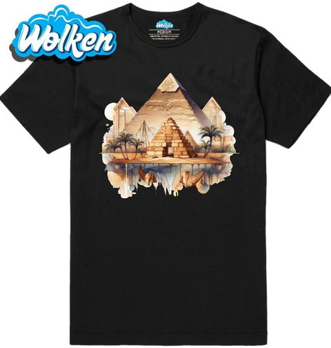 Obrázek produktu Pánské tričko Pyramida Zrcadlení Egypta